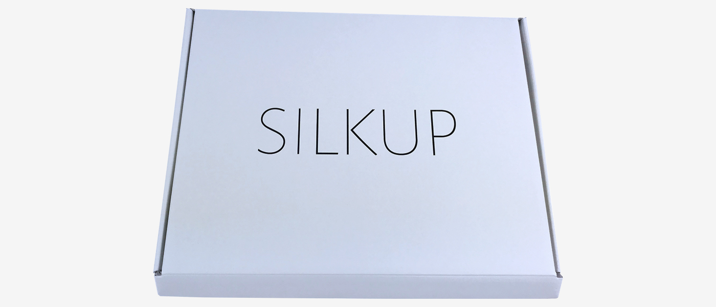 Silkup product packaging